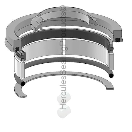 Allis Chalmers - After Market Parts Hydraulic Cylinder Repair Kit- 1-1/8 X 2-1/4 4912039